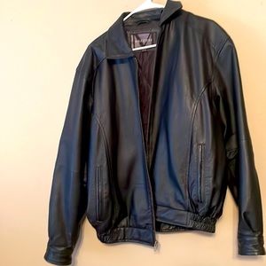 Mazzoni Men's Leather Coat